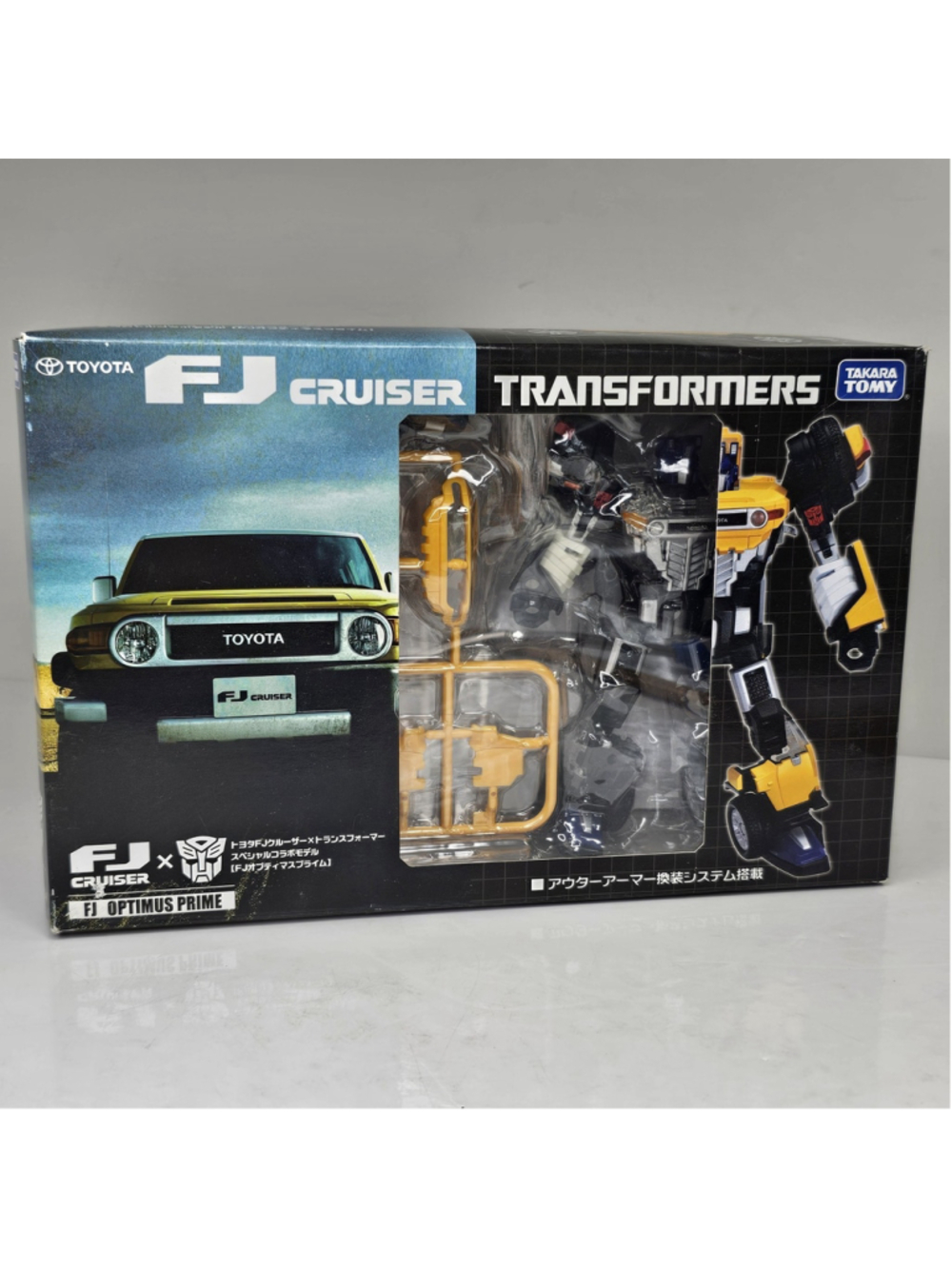 SEALED FJ Cruiser x Transformers Special Collab TAKARA TOMY Optimus Prime NEW